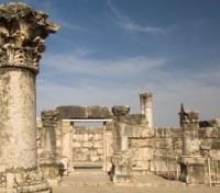 Ruins of synagoge in Capernaum Ruins of synagoge in Capernaum
